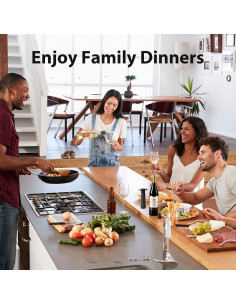 Bomba de Vacío para Vino Yakotia con 4 Tapones Reutilizables 2