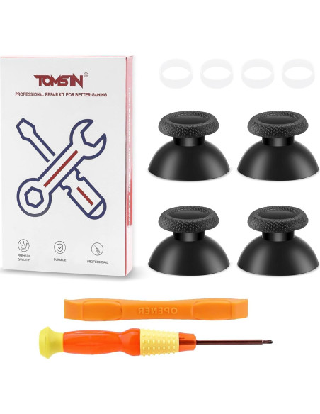 TOMSIN Palancas Reemplazo PS5 4PCS Kit Reparación Joystick TOMSIN Palancas Reemplazo PS5 4PCS Kit Reparación Joystick