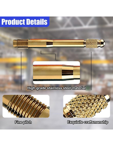 Pin de Alineación de Rueda ZIMISI M12x1.5 Acero Inoxidable