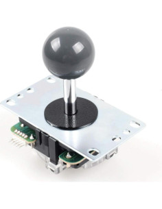 Joystick Sanwa JLF-TP-8YT Gris para Arcade 4/8 Direcciones 2