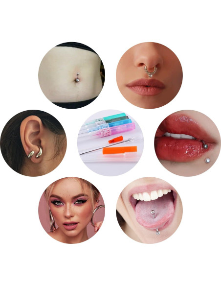 Kit de Catéter de Perforación Mixto 10 Piezas Prgislew 14G-22G