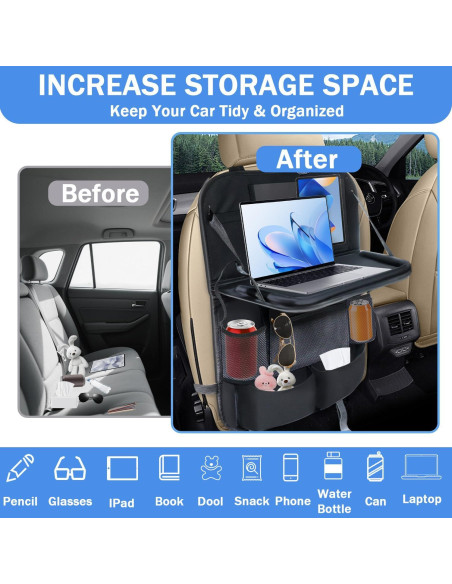 Organizador de Asiento Trasero de Coche NYLSYT - 2 Piezas