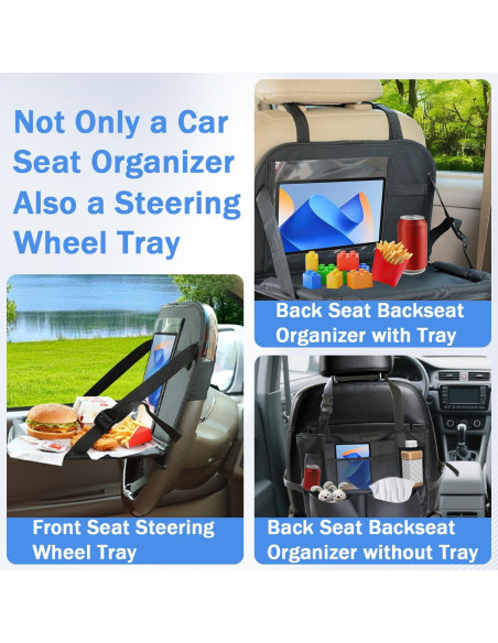 Organizador de Asiento Trasero de Coche NYLSYT - 2 Piezas
