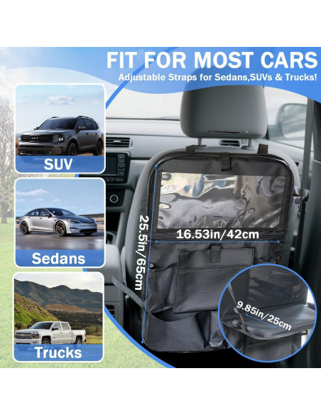 Organizador de Asiento Trasero de Coche NYLSYT - 2 Piezas