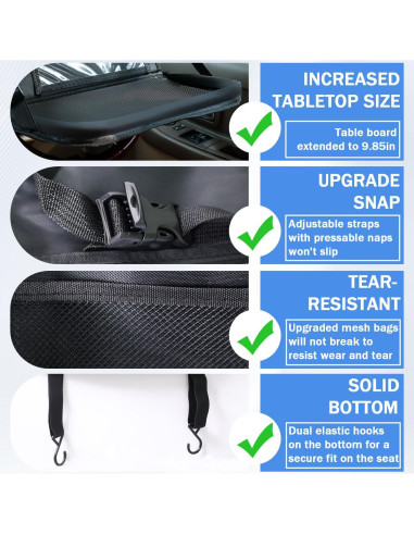 Organizador de Asiento Trasero de Coche NYLSYT - 2 Piezas