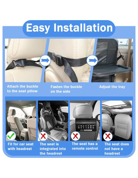 Organizador de Asiento Trasero de Coche NYLSYT - 2 Piezas