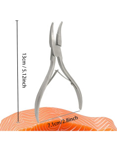 Juego de Pinzas de Hueso de Pescado Magiiczol - Acero Inoxidable 2