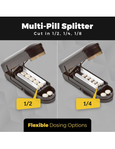 Cortador de Pastillas MEDca - Multiuso, Acero Inoxidable, 1.52 cm 2