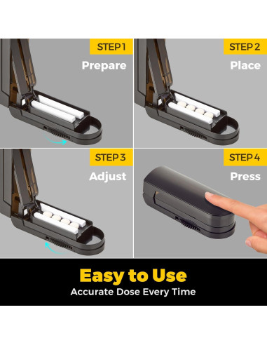 Cortador de Pastillas MEDca - Multiuso, Acero Inoxidable, 1.52 cm