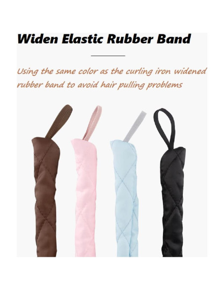 Varilla de Rizado Sin Calor Tirdkid Rosa 2025 Ajustable