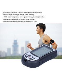 Altímetro Digital Multifuncional Hyuduo con Barómetro y Termómetro 2