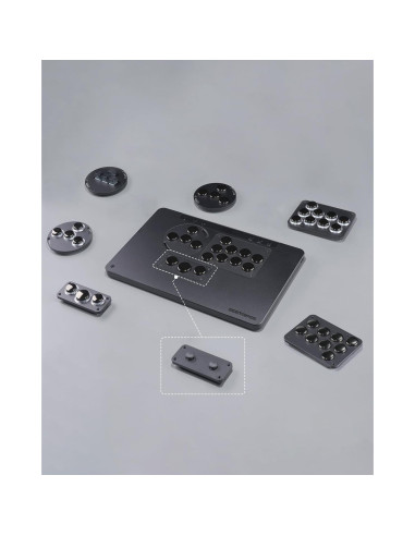 Controlador Arcade Haute42 X1 Joystick Removible PC/PS4/Switch