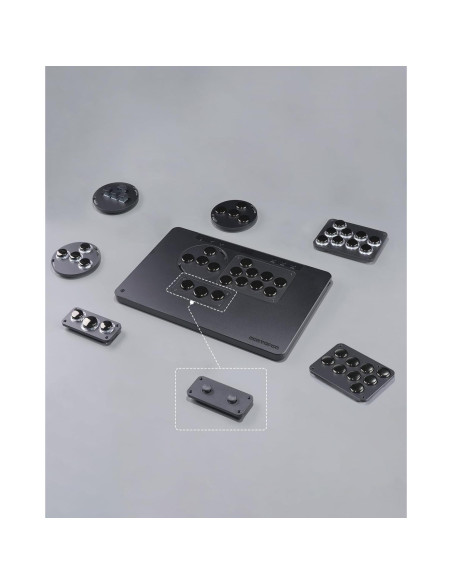 Controlador Arcade Haute42 X1 Joystick Removible PC/PS4/Switch