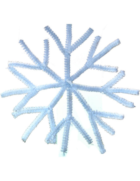 Limpiapipas Blancos STGYMTC para Manualidades 100 Piezas 30.48 cm