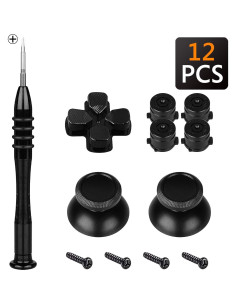 Kit de Reparación Joystick Geekria para PS5 y PS4 - Negro 2