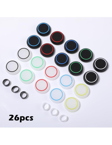 Agarraderas de Pulgar Wanmu para PS5/PS4 y Switch - 26 Piezas