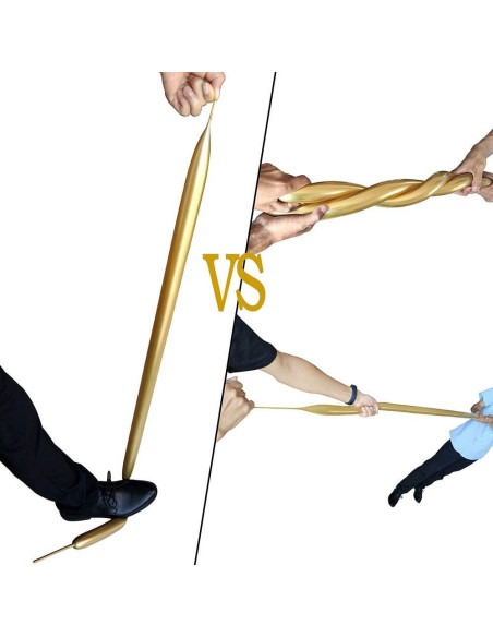 Kit de 100 globos largos metálicos 260 con bomba - LXZFCRG