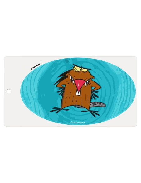 Imán Ovalado Castores Enfurecidos Graphics & More 17.8x10.2cm