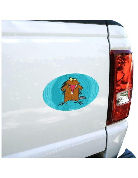 Imán Ovalado Castores Enfurecidos Graphics & More 17.8x10.2cm