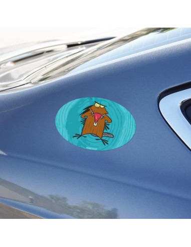 Imán Ovalado Castores Enfurecidos Graphics & More 17.8x10.2cm