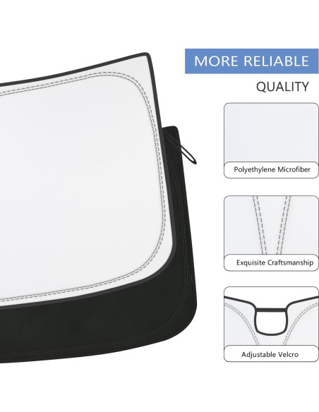 Protector Solar Parabrisas JDMCAR para Toyota Tundra 2022-2026