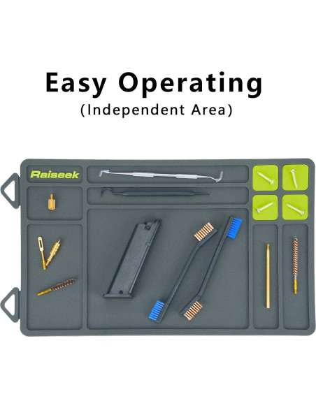 Mat de Limpieza Raiseek 40.6 x 24.9 cm Antideslizante