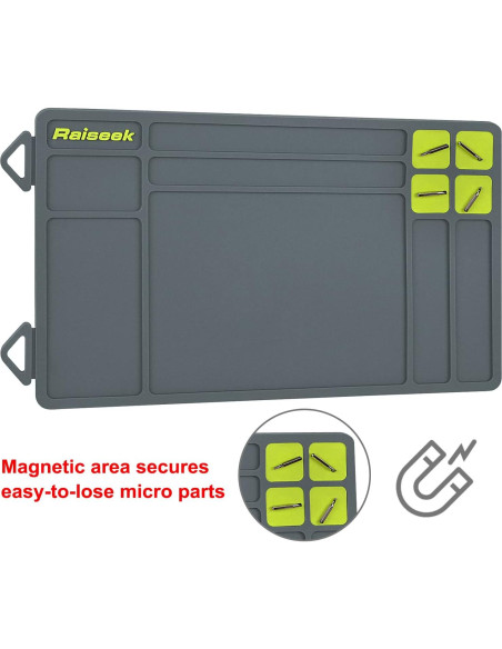 Mat de Limpieza Raiseek 40.6 x 24.9 cm Antideslizante