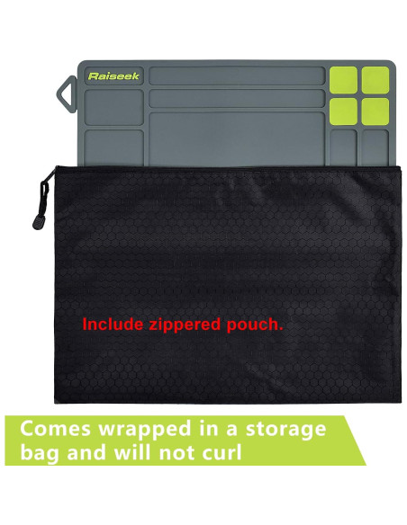 Mat de Limpieza Raiseek 40.6 x 24.9 cm Antideslizante