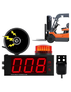 Sirena de Alarma de Exceso de Velocidad Saladulce 120dB DC12-42V