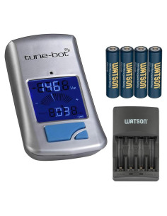 Afinador Digital Clip-On Gig Tune-Bot con Pantalla LCD