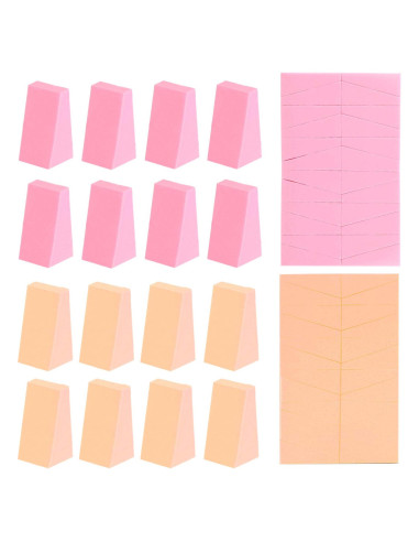 Esponja de Maquillaje HOYOLS en Cuña - 48 Piezas Sin Láttex