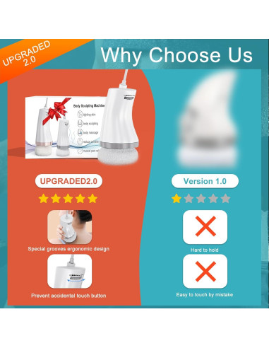 Masajeador Eléctrico de Celulitis ZhanHao con 5 Almohadillas