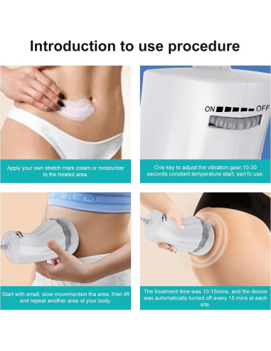 Masajeador Eléctrico de Celulitis ZhanHao con 5 Almohadillas