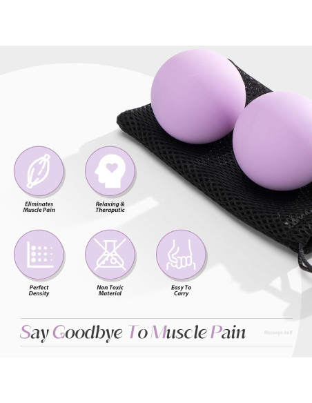 Pelotas de Masaje Miofascial SUBCULTUREPICK 6.3 cm (2 Pzs)