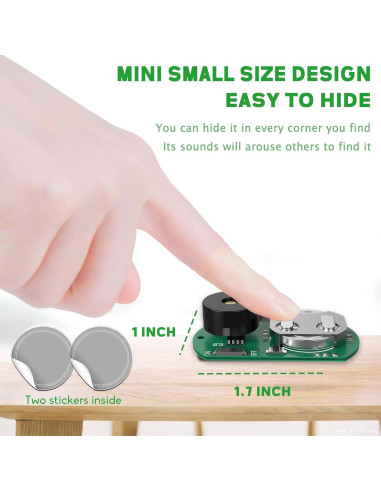 Paquete de 3 Hacedores de Ruido Ocultos Acessorz - Broma Práctica