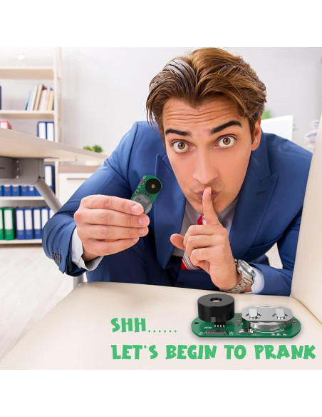 Paquete de 3 Hacedores de Ruido Ocultos Acessorz - Broma Práctica