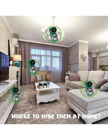 Paquete de 3 Hacedores de Ruido Ocultos Acessorz - Broma Práctica