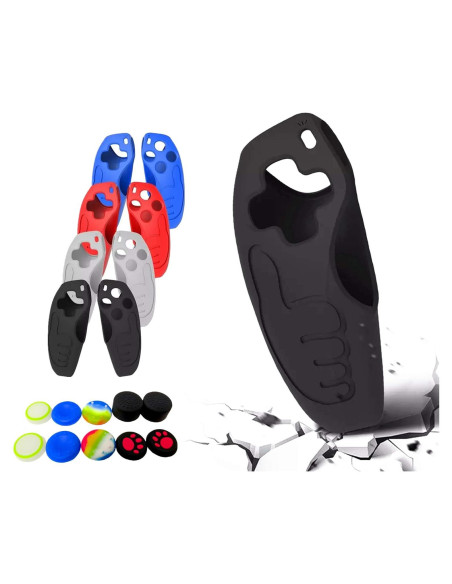 Funda Controlador PS5 Asokex Silicona Antideslizante Negra