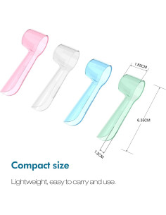 Cubiertas de Cabezal de Cepillo Eléctrico Oral B - 8 Piezas 2