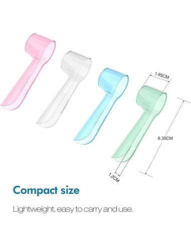 Cubiertas de Cabezal de Cepillo Eléctrico Oral B - 8 Piezas