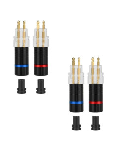 Conector Adaptador de Metal Acxico para Auriculares Sennheiser