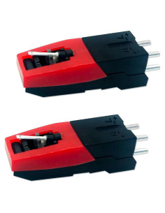 Paquete de 2 Cartuchos de Reemplazo para Tocadiscos ACKLLR