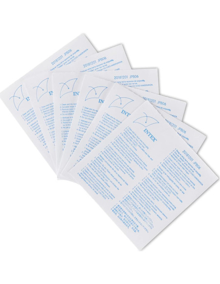 Parche de Reparación Intex 59631NP para Inflables - 6 Unidades