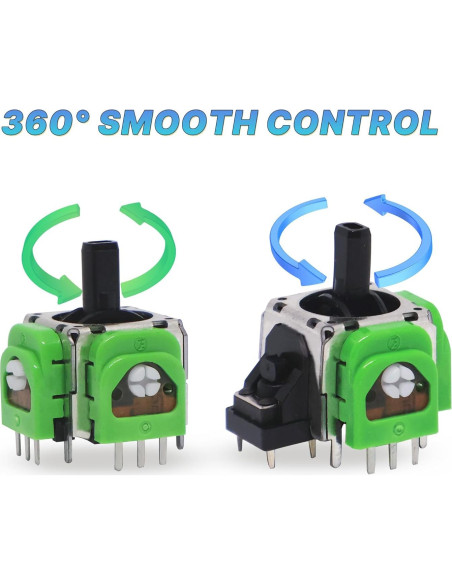 Joystick Analógico 3D Intec para PS4/PS5 - Juego de 4