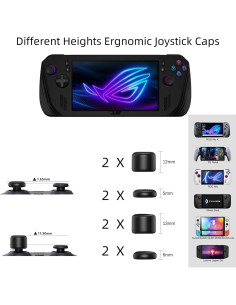 Tapas de agarre TGDPLUE para controlador Legion Go y PS5 2