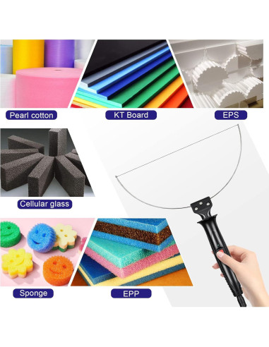 Cortador de Espuma Eléctrico GOCHANGE 3 en 1 18W 100-240V