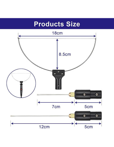 Cortador de Espuma Eléctrico GOCHANGE 3 en 1 18W 100-240V