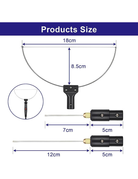 Cortador de Espuma Eléctrico GOCHANGE 3 en 1 18W 100-240V