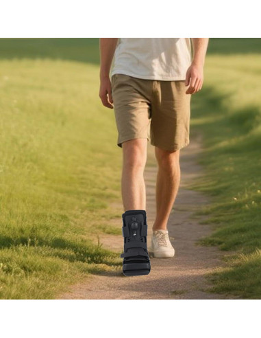 Bota de Cam Walker Inflable Mathgetin para Recuperación Médica - Pequeña