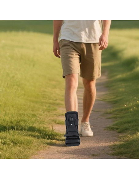Bota de Cam Walker Inflable Mathgetin para Recuperación Médica - Pequeña